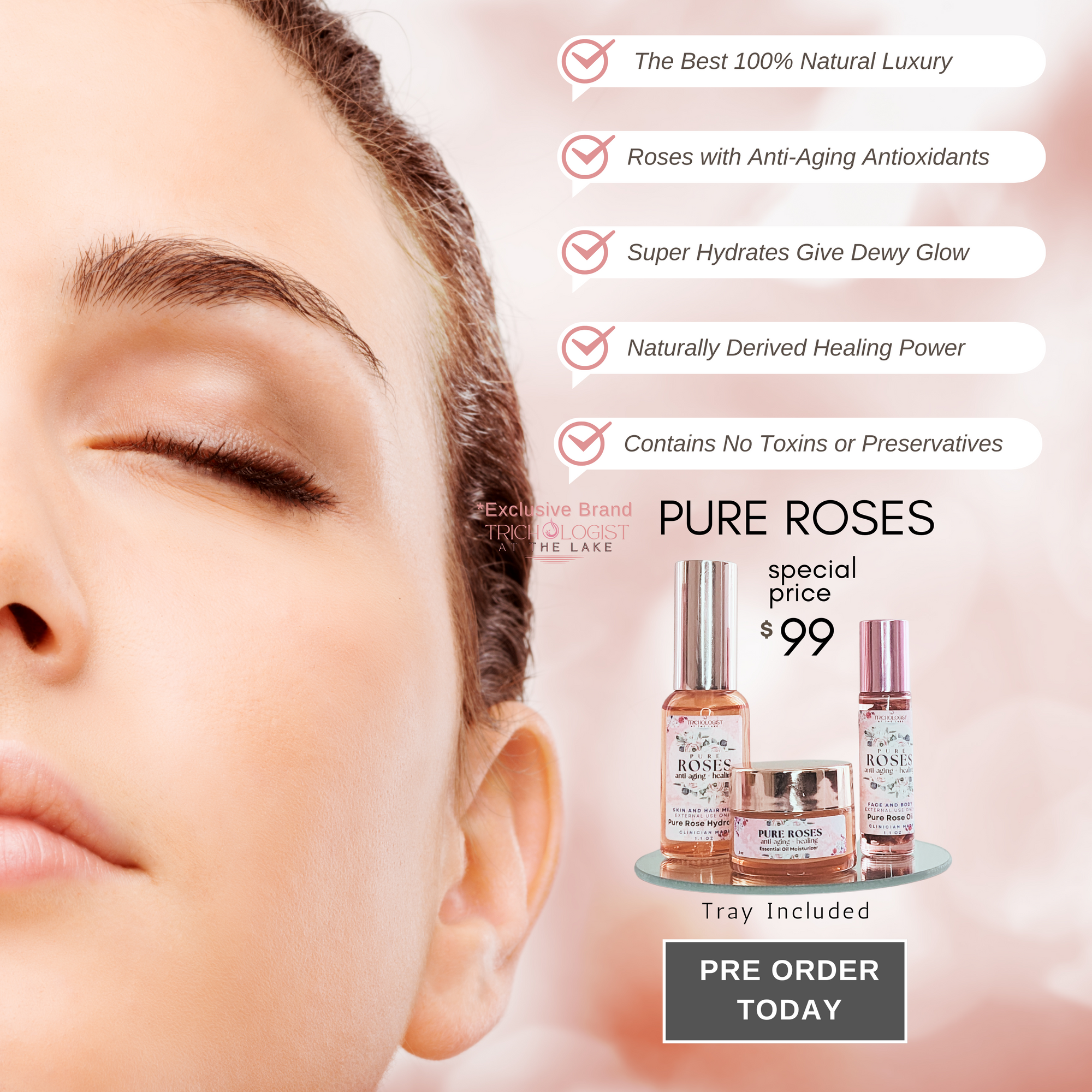 Pure Roses Beauty Set